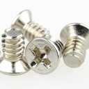 6/32#6-32 x 1/4in Flat Head Screw for 3.5in Hard Drive Hot Swap Caddy Tray (Pack of 50)