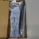 Universal TV Stand, Metal TV Legs for 20-65 inch LCD/LED/OLED/Plasma Flat&Curved Screen TV Height Adjustment with VESA 75x75mm to 800x500mm Max ML1760 (Black)