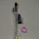 Jet Nozzle for Garden Hose, High Pressure Washer Hose Nozzle, Power Washer Wand with 2 Different Nozzles and Hose Quick Connectors for Car Washing, Garden Cleaning, Patio (Black)