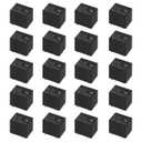 Baomain Mini PCB Power Relay 5 Pins SPDT 12VDC 20A/14VDC 20A/125VAC PCB Mount Electric Relay for Home Appliances SRA-12VDC-CL Pack of 20
