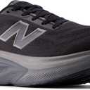 New Balance Men's Fresh Foam X More V6 Running Shoe, Black/Castlerock/Black Metallic, 10.5 M