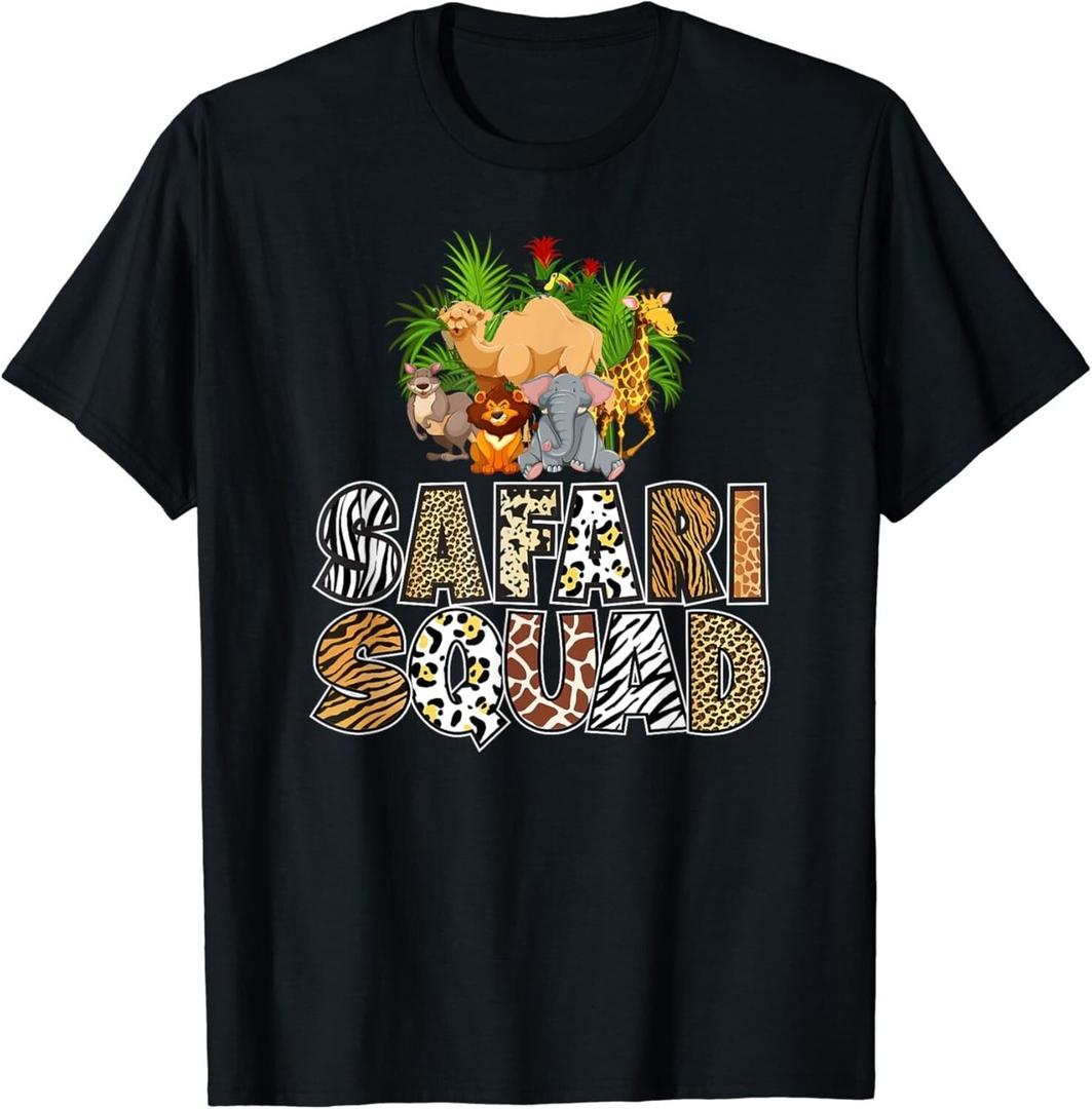 Arfica Safari Zoo - Safari Squad T-Shirt Dark Green L