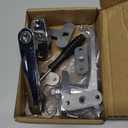 2 Sets Level Handle Cam Lock,L-Type Locking Door Handle,Cabinet Handle Lock