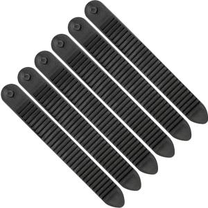 6 Pcs Snowboard Ladder Strap Binding-7.3" x 0.94" Snowboard Binding Straps Replacement-Snowboard Ankle Ladder Strap Binding for Ski Strap-in Binding Accessories