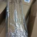 LazBlinds No Drill Bamboo Roman Shades, 36" W x 48" H, Star-Brown