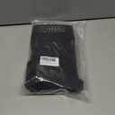 QooNoo Women Fleece Lined Tights High Waisted Pantyhose Opaque Black Sheer Translucent Winter Warm Leggings Shapewear (M)