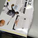 SKLZ Pro Mini Indoor Basketball Hoop with Ball, Over the Door, Shatter-Proof Backboard, Spring-Action Break-Away Steel Rim, Great for Home, Dorm Room, and Office