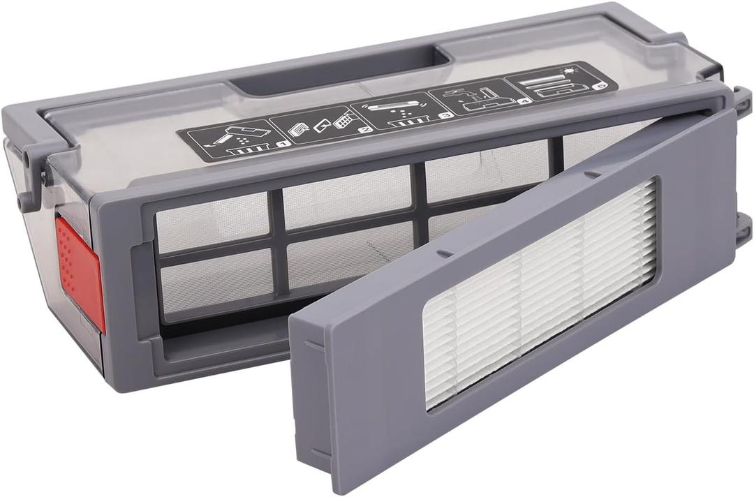 Sgizoku Dust Bin Box for ECOVACS Deebot T8 N8 T5 N5 950 Series Robot Vacuums Cleaner - Replacement Accessories Parts (Not Suitable for Automatic Dust Collection Plate)