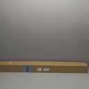 Youngoo Cordless Roller Blinds for Indoor Windows, Blackout Roller Blinds with Valance Cover, Room Darkening Window Shades for Home, Privacy Control Shade, Easy Install34" W*72" H,Black