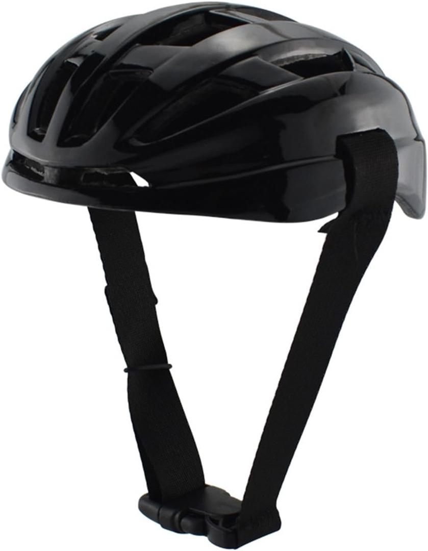 Adjustable Safety Dog & Cat Helmets, ABS+Polyester, Black, S, Motorcycle, Sports, Active, Unisex, Water Repellent, Solid, Outdoor, Machine Wash Only, 1 Count