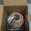 Candle Warmer Lamp with Timer Dimmable, Natural Weaving Boho Electric Candle Lamp, Wax Warmer Lamp for Mothers Day Gifts for Mom, House Warming Gifts New Home Decor (Black)