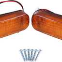 JZGRDN 2X LED Cab Warning Light AR60250 Compatible with John Deere Tractor 2030 2630 4030 4230 4430 4630 2350 2550 2750 2755 2940 3055 3150 4050