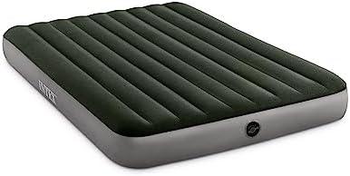 Intex 64779E Dura-Beam Standard Prestige Air Mattress: Fiber-Tech - Queen Size- 10in Bed Height - 600lb Weight Capacity