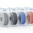AMZPro Filament Storage Box - 4 Pack Filaments Container for 3D Printing Filaments Sealing and Protection - Portale Filament Storage with Desiccant,Water-Proof and Dust-Proof 4.0L(9.03 * 8 * 3)