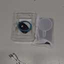 Vlog Selfie Monitor Screen iPhone, 4K 60fps Recording, Wireless Screen Mirroring with Remote Control, Magnetic Fixation, 180 Rotation, 3 Levels of Brightness, Compatible with iPhone & Android (Black)