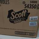 Scott 1000 Trusted Clean Toilet Paper, 32 Rolls, Septic-Safe, 1-Ply Toilet Tissue