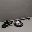 KOHLER 23218-BL Awaken 2-in-1 Multifunction Shower Combo Kit, Rotating Showerhead and Handshower Set, 2.5 GPM, Matte Black