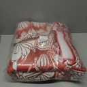 Vintage Boho Hohemian 4x6 Outdoor Rug Waterproof for Patio Brown Orange Washable Outdoor Carpet Large Area Rug, Patio Rug for Porch RV Picnic Backyard Deck Balcony Beach (Light Brown Reddish Brown)