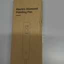 Electric Diamond Painting Pen - Cordless Diamond Art Pen Low-Noise Wax-Free, Rechargeable 2-Speed with LED Light & Removable Magnifier, Portable Diamond Art Accessories for Crafts Lovers