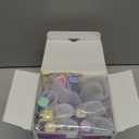 Nuliie 7 Pcs Silicone Breastmilk Storage Bags Reusable, 8oz/240ml Double Leak-Proof Breastmilk Freezer Bags, BPA Free Self-Standing Milk Bags for Breastfeeding, Baby Food Pouches (Color)