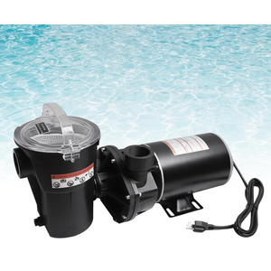 W3SP1580X15 Pool Pump 1.5 HP Replacement for Hayward PowerFlo LX Series 1.5 Horsepower Pool Pumps Single Speed Above Ground Pool Pump Square Flange 48Y Frame 115 Volts 11.2 Amps 3450RPM