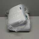 Memory Foam Bed Pillow for Sleeping, Ergonomic Cervical Contour Neck Support Orthopedic Pillow for Side Back Stomach Sleeper, Neck and Shoulder Pain (Blue)