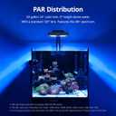 NICREW HyperReef 100 Gen 2 Reef LED Light, 100W Reef Aquarium Lighting for SPS LPS Corals and Saltwater Fish Tanks, Enhanced Violet and Blue Spectrum, Wide Angle Lens, 5 Channels Fully Programmable