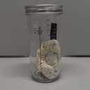 Sourdough Starter Kit with Aluminum Lid and Accessories Glass Jars Sourdough Starter Jar for Home Baking Supplies Sourdough Jar Fermentation Jars(730ml)