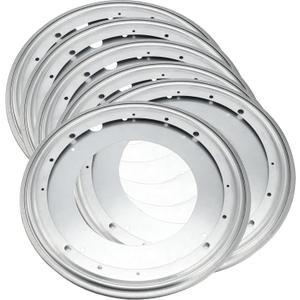 6 PCS 12 Inch Lazy Susan Hardware, 360 Degree Rotating Heavy Duty Turntable Ball Bearing Plate, Round Turntable Swivel Base for Rotating Table, Book Case, Serving Tray, 1000 Loading Capacity