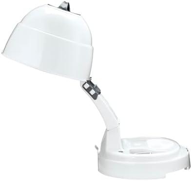 Conair Pro Style Bonnet Hair Dryer, 2 Heat Settings, Adjustable Height, Extra-Large Hood Size, 1875W Pro Style Bonnet Ionic Hair Dryer for Women, White