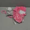 Anime Womens Bunny Girl Costume One Piece Bodysuit Halloween Cosplay Catsuit Bunny Headband Stockings Set (X-Small, Pink)