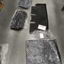 3W Tesla Model 3 Floor Mats 2026 2025 2024 with Mental Pedal, Full Set with Seatback Protector, Highland All Weather Custom Fit Rear Trunk Mat Accessories Black