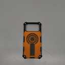 Magnetic Case for iPhone 17 Pro Max,Built-in Metal Stand [Compatible with Mag-Safe] Shockproof Protective Cover Case for iPhone 17 Pro Max Orange