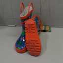 Lone Cone Kids Rain Boots for Girls & Boys  Waterproof Natural Rubber Toddler Rain Boots with Non-Slip Outsole & Easy Pull Handles  Solid, Pattern & Glitter Designs (10 Toddler, Puddle-a-saurus Dinosaur)