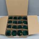 Christmas Tree Ornaments Velvet Balls - 25 pcs Flocked Cream Christmas Ornaments - Vintage Style Xmas Tree Ball Decor for Indoor Outdoor Holiday Decorating Shatterproof, Home, Office, Gift (Normal)