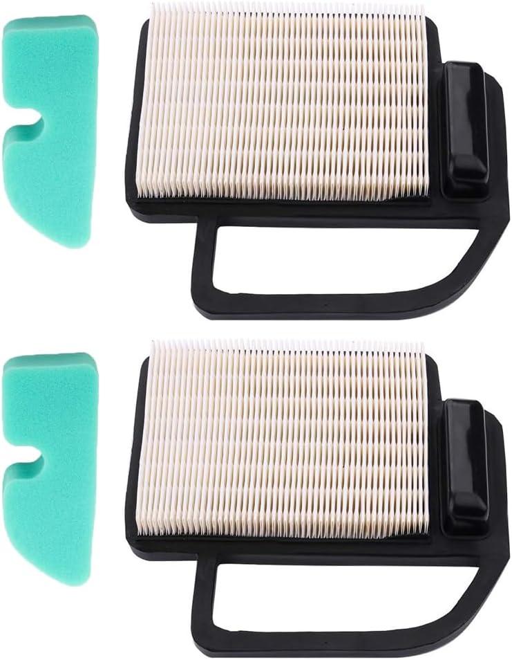 20 083 02-S 20 083 06-S Air Filter 2 Pack for Kohler Courage 15 HP - 22 HP SV470 - SV620 Engines Cub Cadeet LTX1040 LTX1045 YTH21K46 YTH20K46 Mower Replace KH-20-883-06-S1 KH-20-883-02-S1