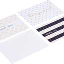 Amazon Basics Thank You Cards and Envelopes, 48 Count, Polka Dot and Stripe (4 inches by 6 inches)