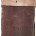 Modest Vintage Player Retro Cream/Brown Leather Heavy Punching Bag (UN-Filled)