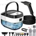 Pressurized Steam Cleaner 1.6L, 3-Level Adjustable Steamer for Cleaning, 10s Heat-Up, 2500W Handheld Steamer Cleaner for Home, Car, Kitchen, Floor, Multi-Surface Cleaning Machine, 22pcs Accessories