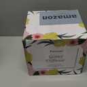 Porseme 500ml Glass Essential Oil Diffuser Aromatherapy Ultrasonic Cool Mist Humidifier 15-21 Running Hours Waterless Auto-Off Air Diffusers for Sleeping Yoga Office Working Spa and Rest (Blue Ink)