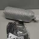 Travel Pillow Memory Foam Pillows, Camping Pillow-Compressible Medium Firm, Breathable Cover, Ideal Backpacking Hiking, Bed Pillows, Airplane and Car (Light Grey, S) (S-15.7*9.8in)