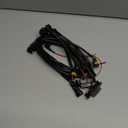 LED Grill Lights for 2016-2019 Aftermarket Toyota Tacoma TRD PRO Grille with Harness & Fuse(Amber Light with Black housing)