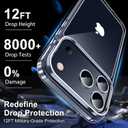 3 x MOZOTER for iPhone 17 Pro Max Case Clear,[Anti-Yellowing] [Non-Slip] Shockproof Bumper Phone Cover,Slim Thin Cute Case for iPhone 17 Pro Max 6.9 inch-Clear