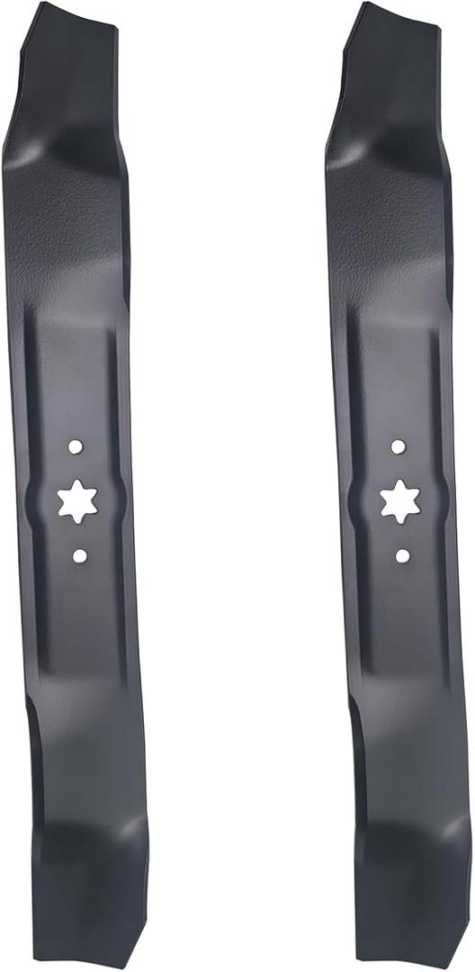 2PCS 742-04126 Molching Blades Set Replace OE 742-0616 942-0616 Lawn Mower 42-Inch Blades Compatible with MTD Cub Cadet RZT-42 RZT42 Toro LX420 LX423 and Other Mower Models