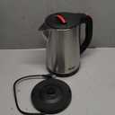 Electric Kettle 2.5 L Double Food Grade 304 Stainless Steel Interior Water Boiler, Coffee Pot & Tea Kettle, Auto Shut Off and Boil Dry for Tea Coffee (US Plug 110V)