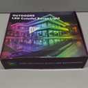 XINKAITE 300FT Permanent Outdoor Lights with 150 LEDs - Smart RGB+IC with 16 Million Colors, IP67 Waterproof, App & Remote Control, Hundreds of Modes for Holidays, Christmas & Home(2 Rolls 150FT)