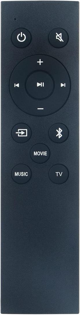 Replacement Remote Control Applicable for TCL Alto 6 2.0 Channel Home Theater Sound Bar TS6100-NA TS6100 TS6110 TS6110-NA TS3100 TS3100-NA