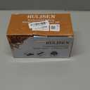 HULISEN Stainless Steel Biscuit Cutter Set, Pastry Scraper and Dough Blender, Sturdy & Long-Lasting with Ergonomic Rubber Grip, Professional Baking Dough Tools, Gift Package (3 Pcs/Set)