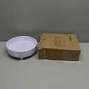 funest Makeup Perfume Organizer, 360 Degree Rotating Lazy Susan Cosmetic Desk Storage Lotions Display Case Round Tray with Large Capacity, for your Jewelry (white)