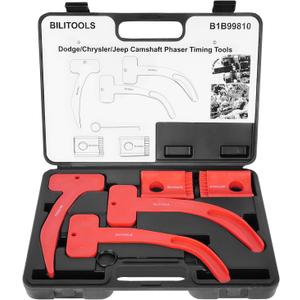 BILITOOLS 3.6 Pentastar Timing Tool Kit-Cam Phaser Locking Tool Kit for 3.6L VVT Engine Compatible with Chrysler Dodge Ram Jeep Grand Cherokee Wrangler, Replaces 10200A 10202A 10369A